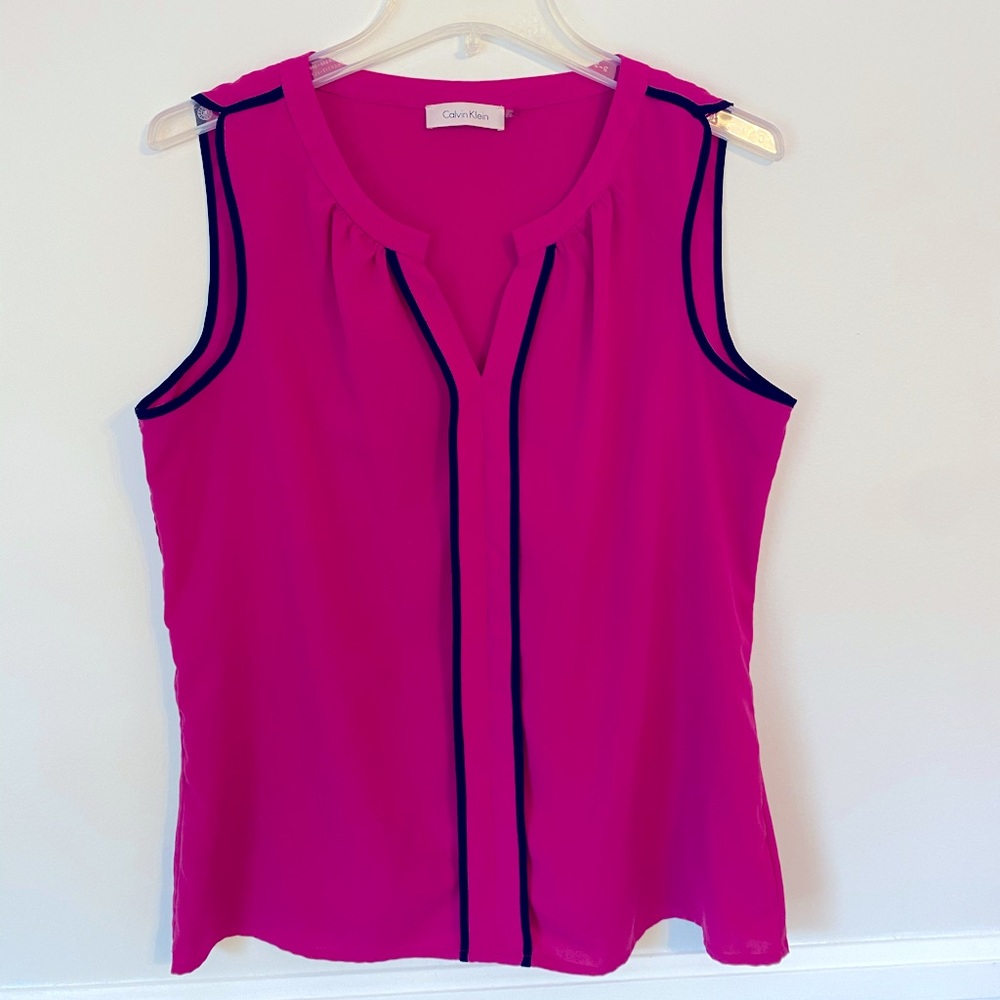 Calvin Klein Magenta Blouse